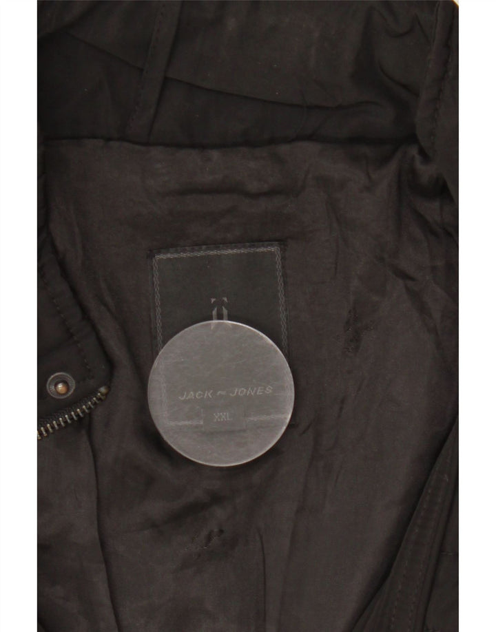 Męska kurtka użytkowa Jack & Jones UK 44 2XL czarna