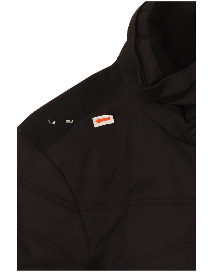 Damska kurtka ocieplana Schoffel UK 10, mała, czarna, poliester