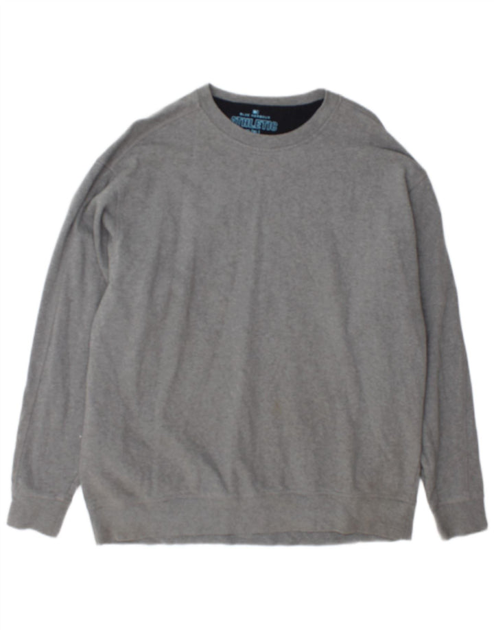 Marks & Spencer Męski sweter bluzowy XL, szary, bawełniany