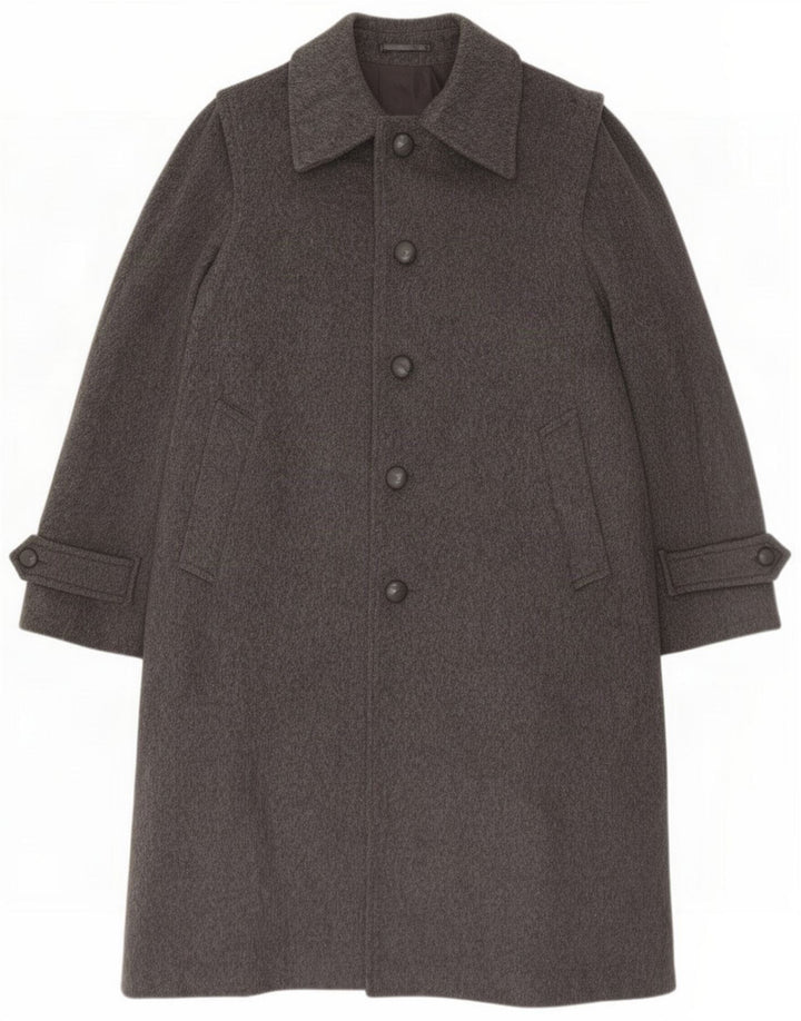 Płaszcz męski Vintage UK 38 Medium Grey Wool
