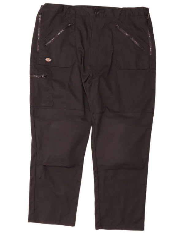 Męskie proste spodnie cargo Dickies W44 L29 Czarny poliester