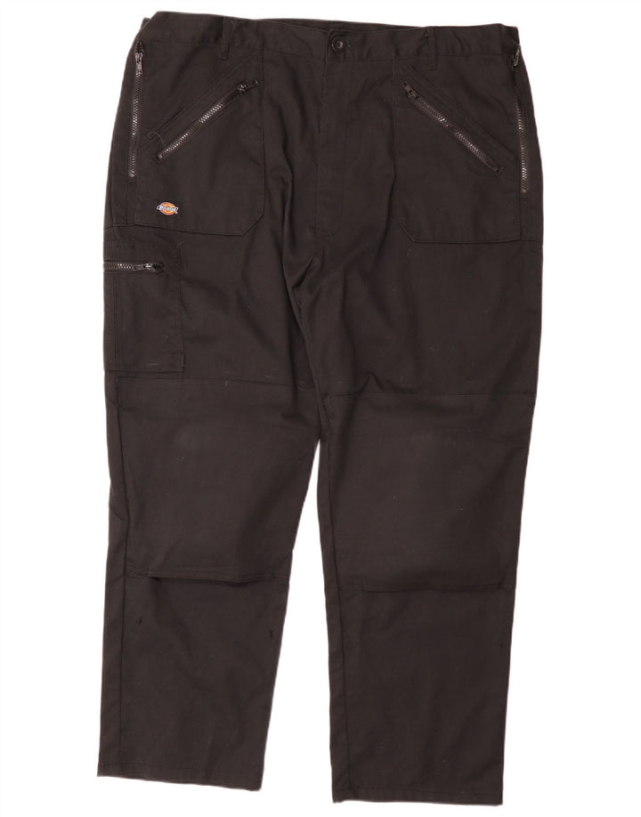 Męskie proste spodnie cargo Dickies W44 L29 Czarny poliester