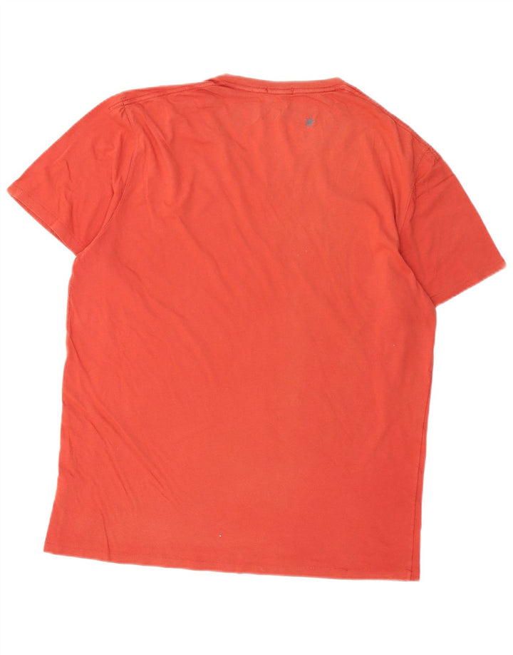 Męski T-shirt z grafiką CONVERSE, XL, czerwony