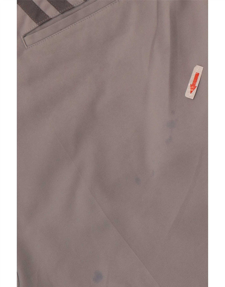 Adidas Męskie Spodenki Chino W38 XL Szary Poliester