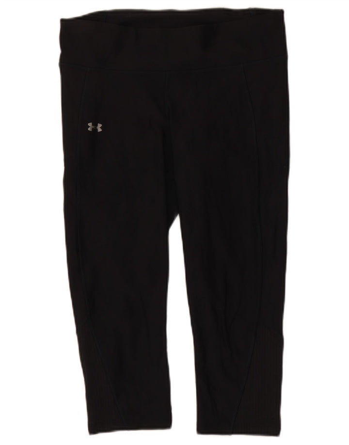 Damskie legginsy Capri Under Armour UK 14, duże, czarne
