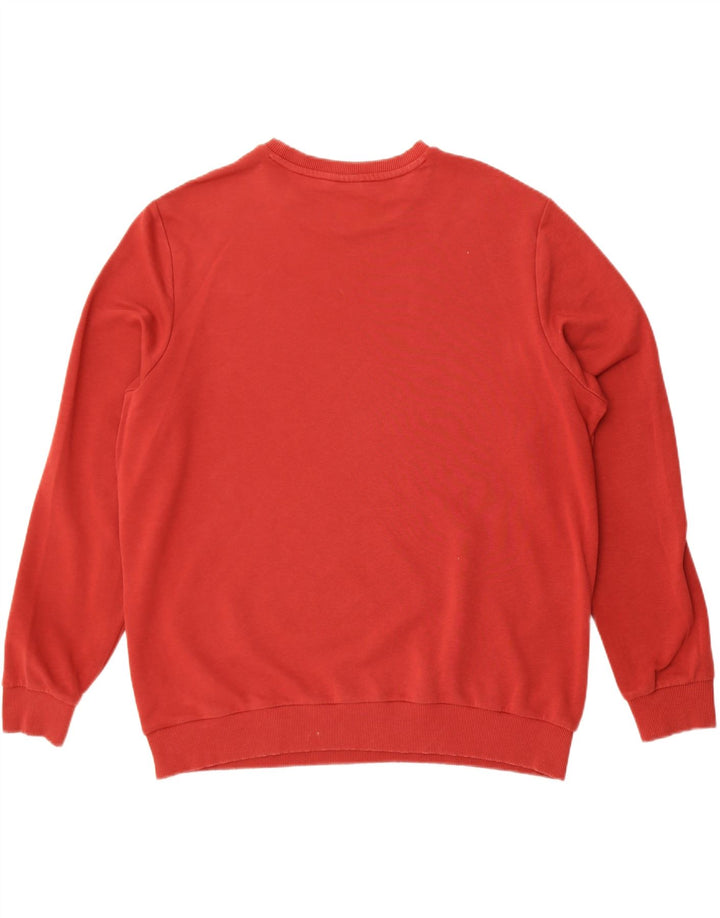 Męska bluza Puma Sweter XL Bordowa bawełna