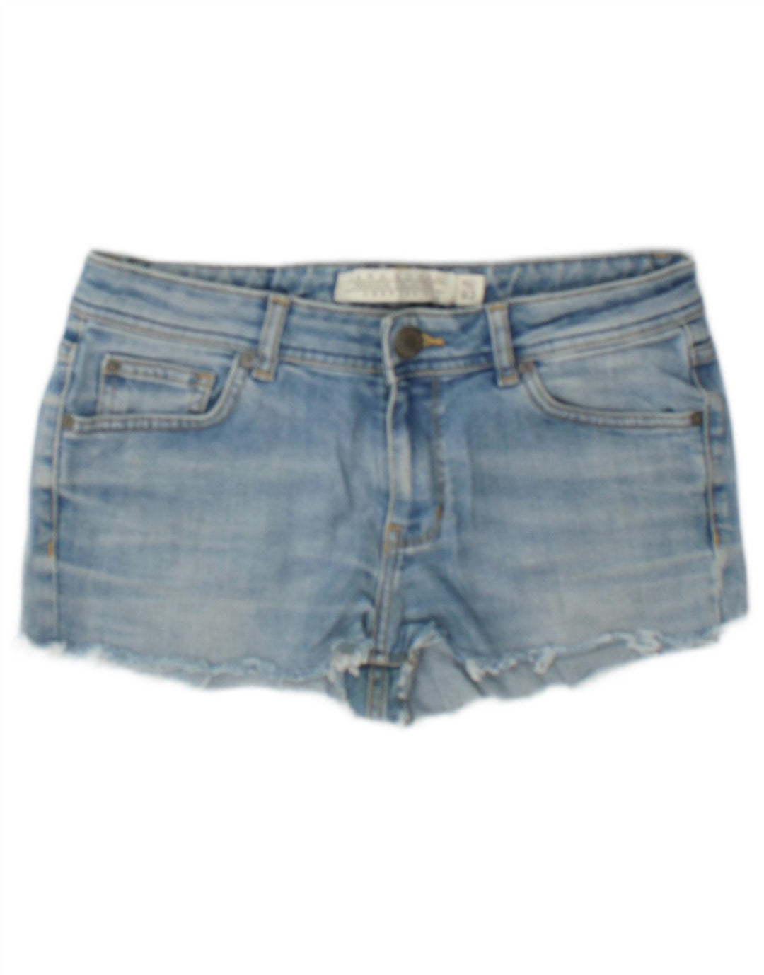 Damskie spodnie jeansowe Zara EU 40 Medium W30, niebieska bawełna