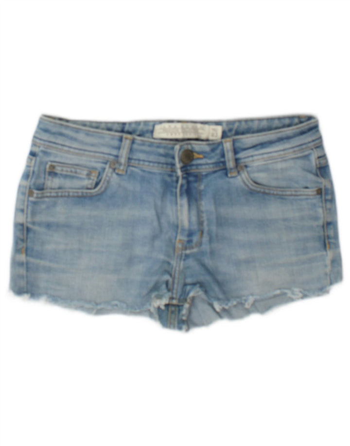 Damskie spodnie jeansowe Zara EU 40 Medium W30, niebieska bawełna