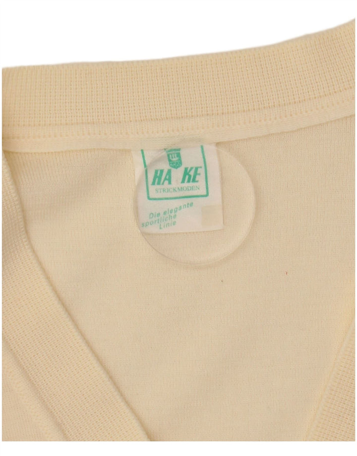 Sweter damski VINTAGE UK 12 średni beż