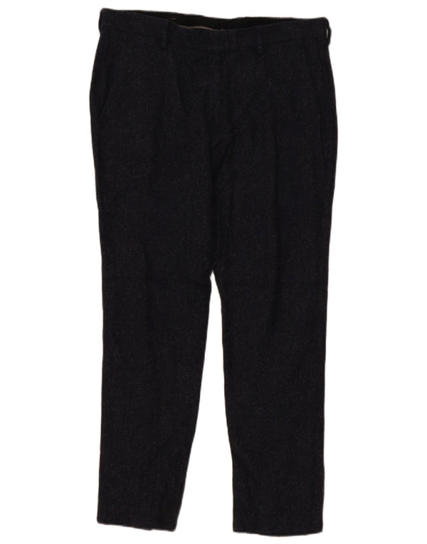 Spodnie męskie J. Crew Ludlow Slim Chino W33 L30 Granatowa wełna