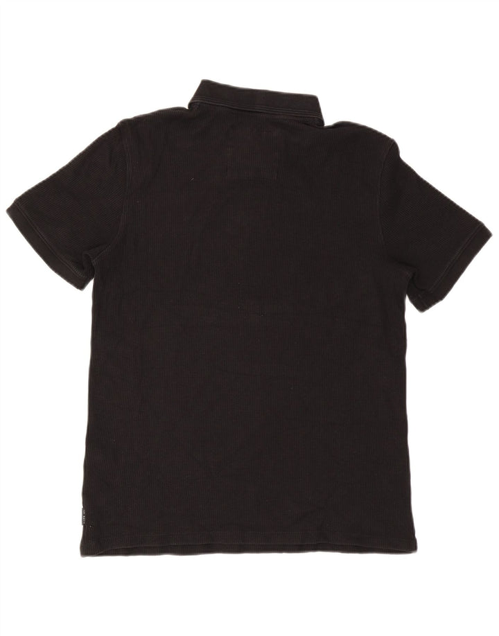 Męska koszulka polo Ted Baker, rozmiar 3, średnia czarna, bawełniana