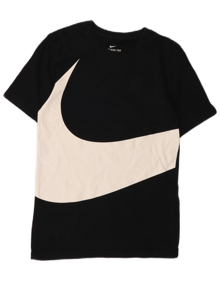 Męski T-shirt z grafiką Nike Top XS, czarna, bawełniana