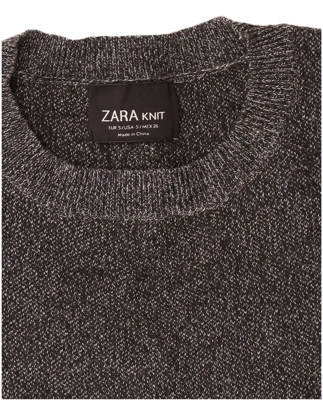 Damska koszulka Crop Top ZARA UK 8 Small Grey