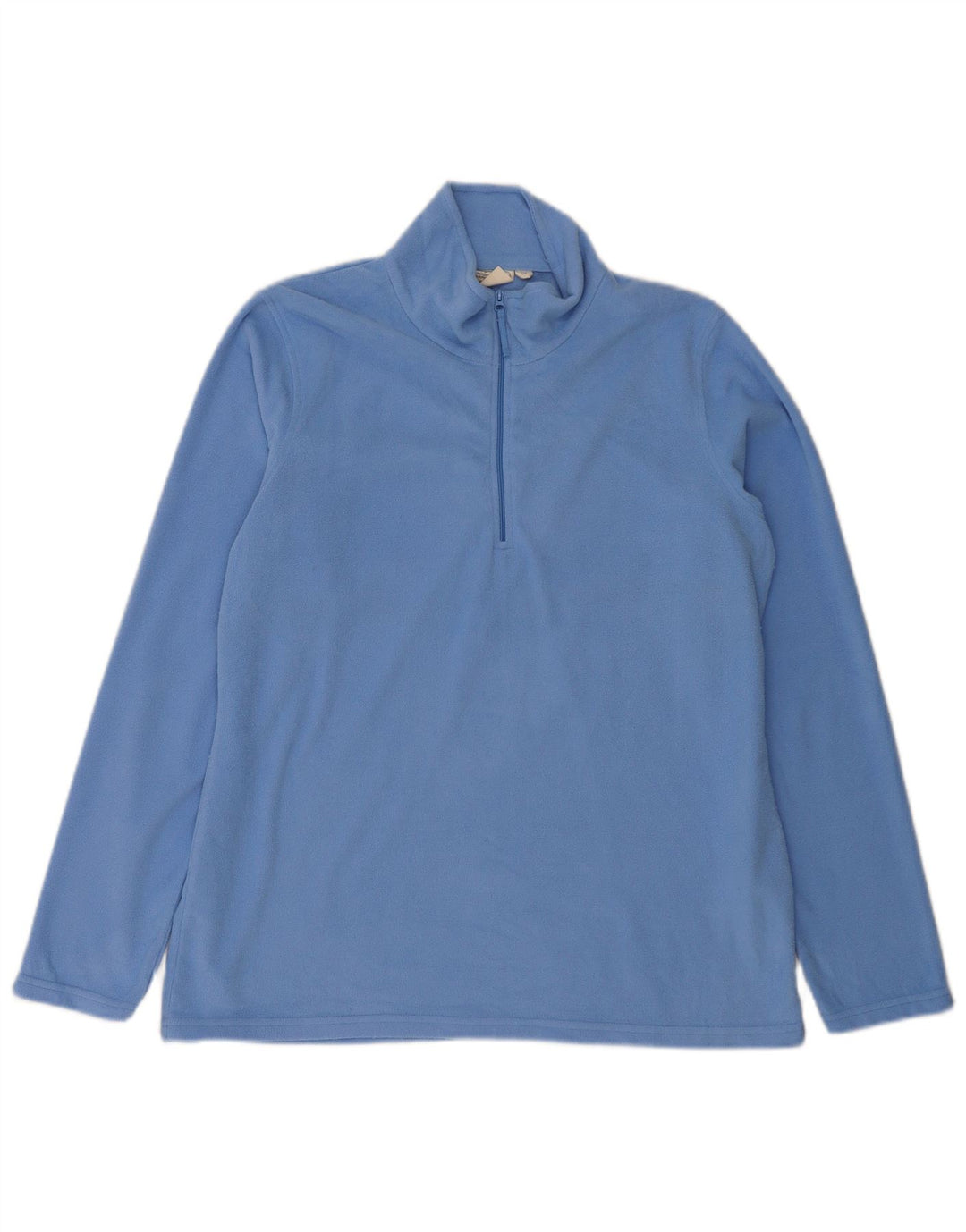 Damski sweter polarowy Mountain Warehouse z zamkiem błyskawicznym, UK 16, duży, niebieski poliester