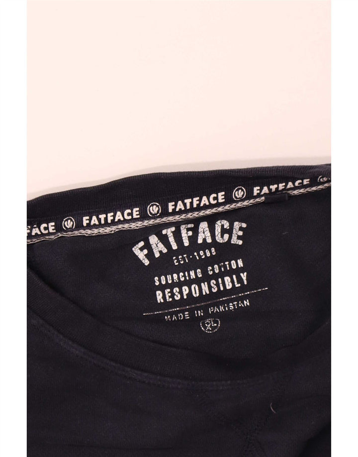 Bluza męska Fat Face Jumper 2XL Granatowa, bawełniana