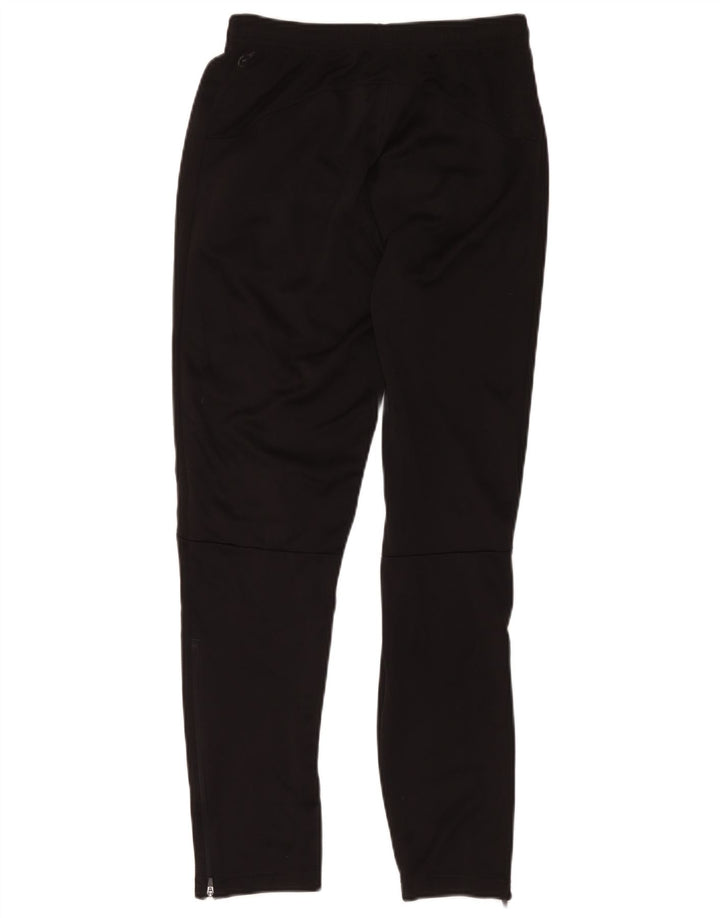 Damskie spodnie dresowe Puma UK 8, małe, czarne, poliestrowe