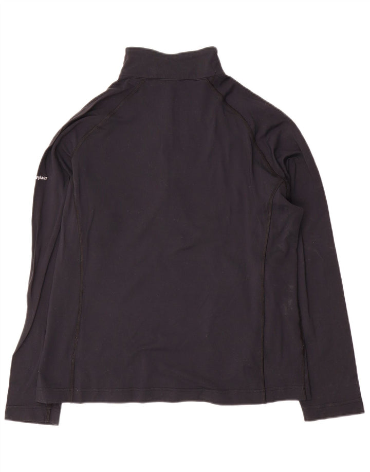 Damski dres z zamkiem błyskawicznym Berghaus UK 14, duży granatowy nylon