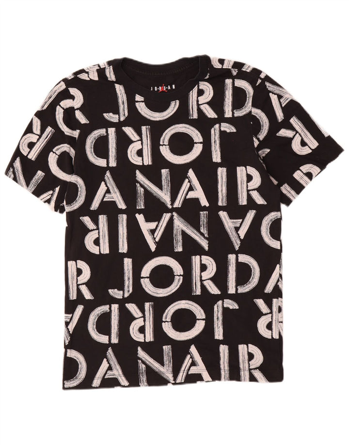 Męski T-shirt Jordan o standardowym kroju z grafiką, mały, czarny