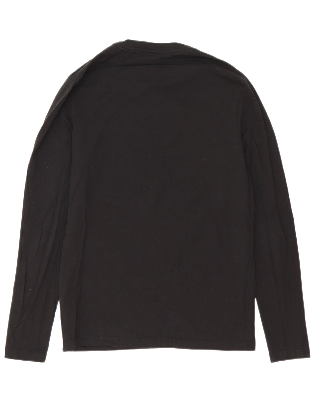 Męski top z długim rękawem Hugo Boss, mały, czarny, bawełniany
