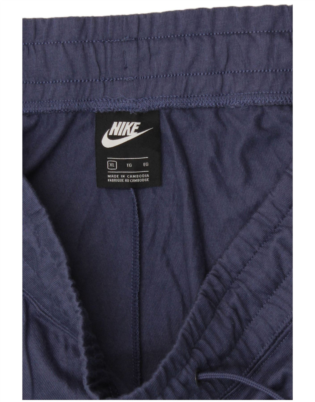 Damskie spodnie dresowe NIKE UK 18 XL, granatowe, poliestrowe