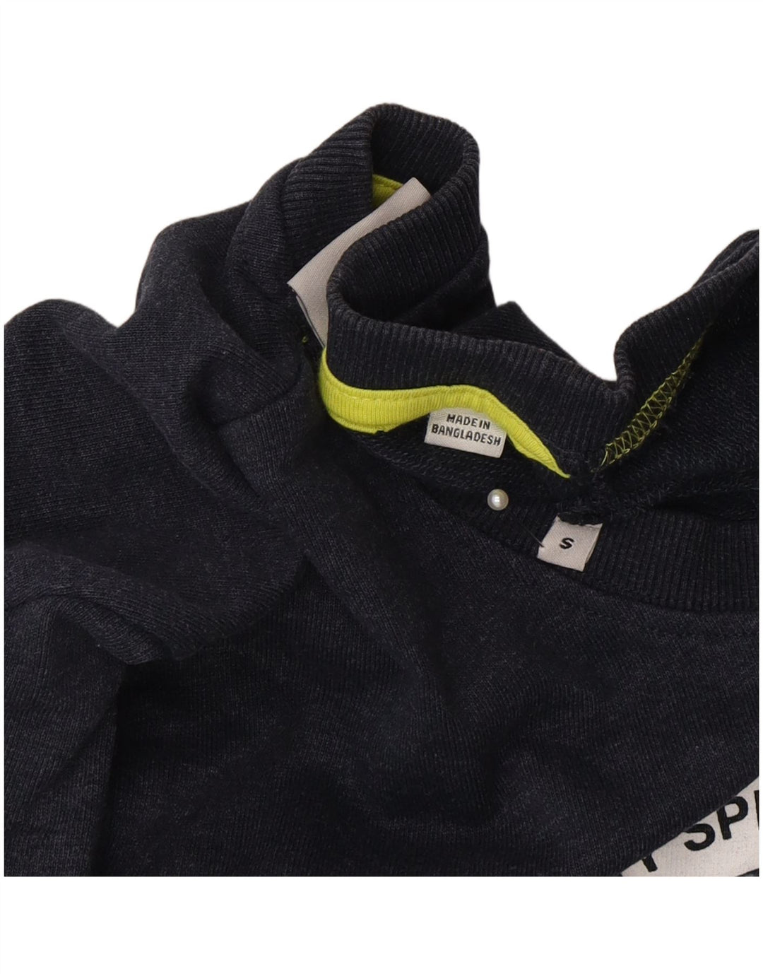 Męska bluza z grafiką Jack & Jones, mała, granatowa, bawełniana