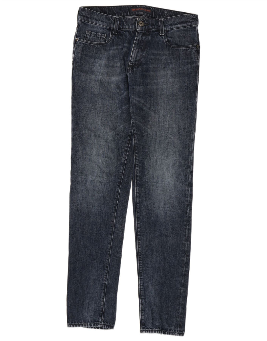 Męskie jeansy slim fit Trussardi W32 L34 Niebieskie bawełniane