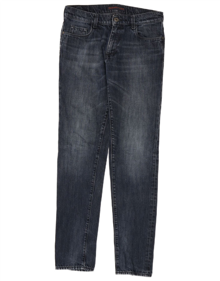 Męskie jeansy slim fit Trussardi W32 L34 Niebieskie bawełniane
