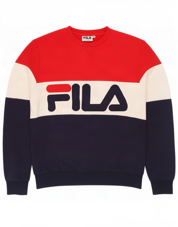 Bluza damska Fila Sweter UK 12 Średni wielobarwny blok kolorów