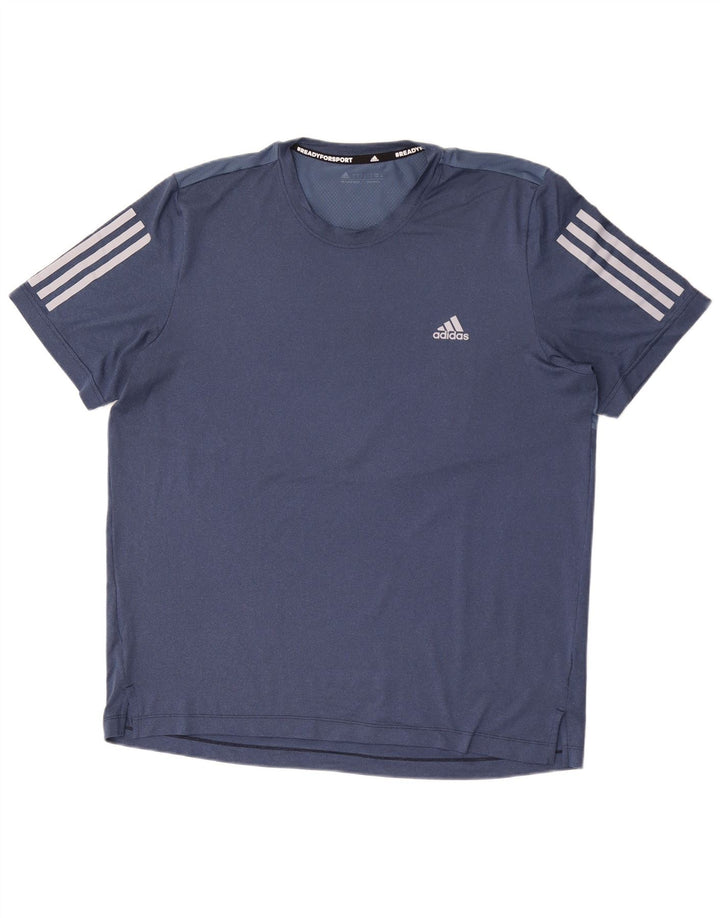 Koszulka męska Adidas Aeroready Top, duża, niebieska