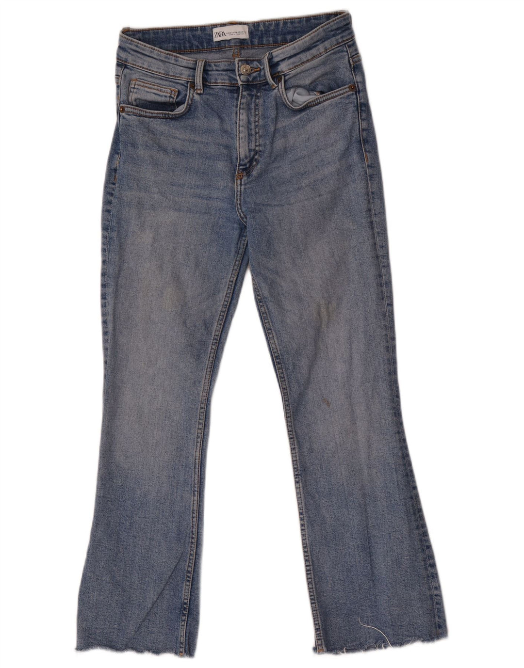 Damskie jeansy Bootcut Zara EU 38 Small W28 L26 Niebieskie bawełniane