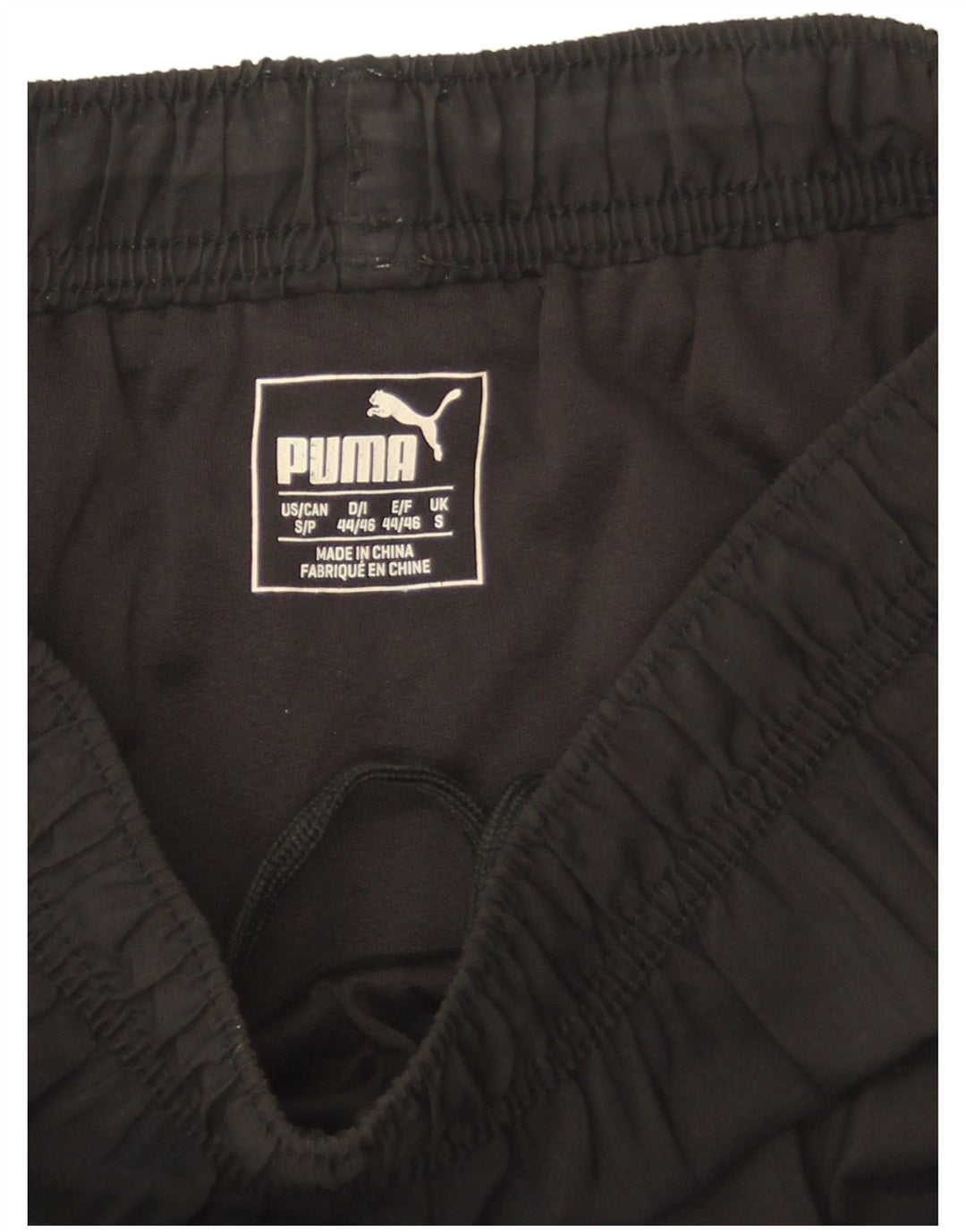 Męskie spodenki sportowe Puma, małe, czarne, z poliestru