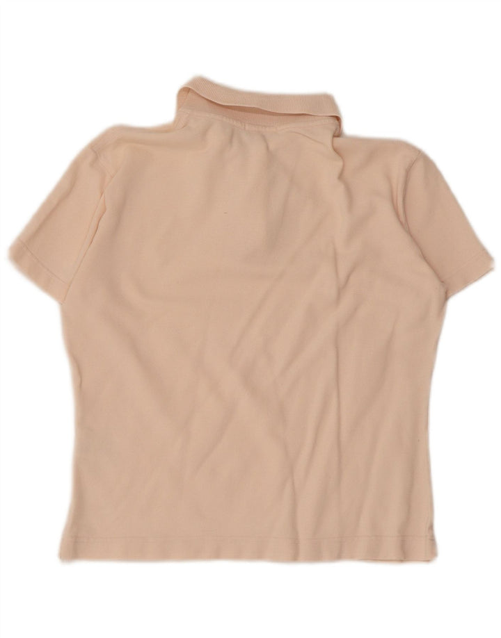 Damska koszulka polo Fred Perry UK 12, średnio różowa, bawełniana