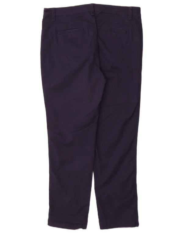 Damskie spodnie Chino GAP Girlfriend US 8 Medium W32 L28 Granatowe