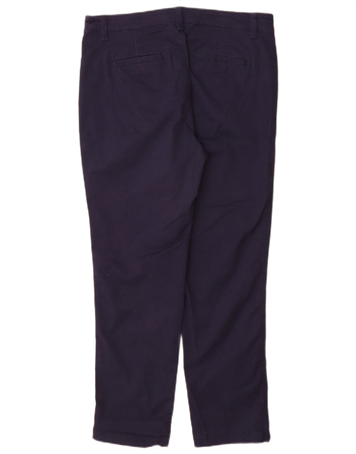 Damskie spodnie Chino GAP Girlfriend US 8 Medium W32 L28 Granatowe