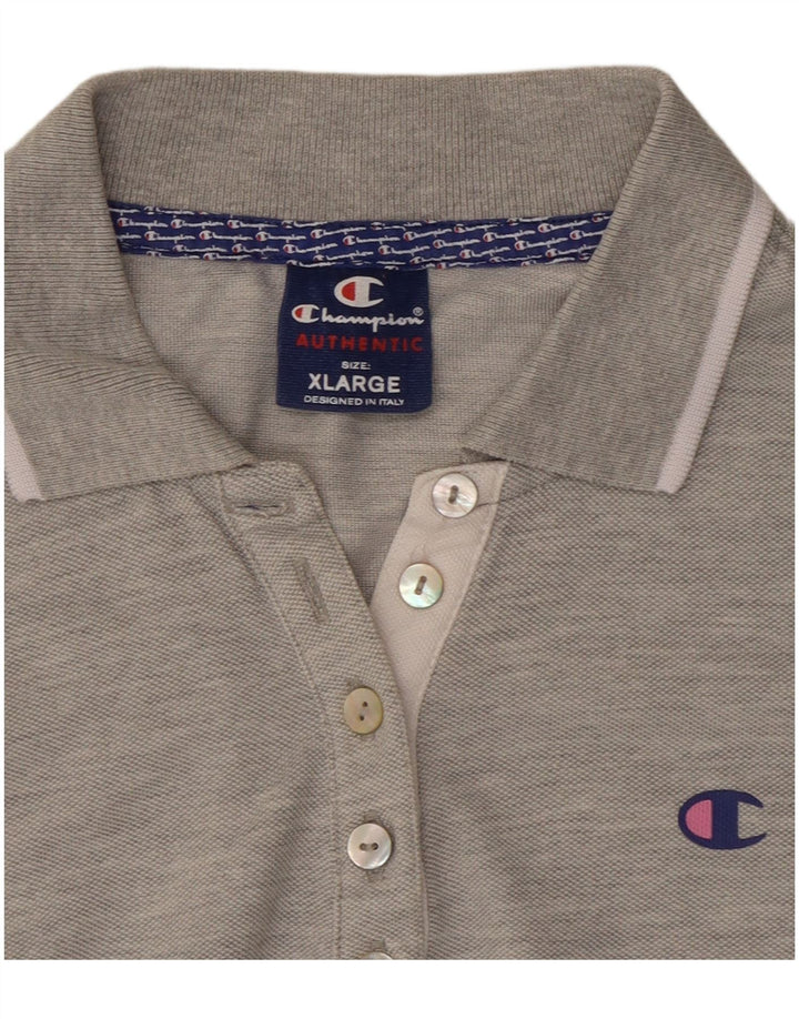 Damska koszulka polo Champion UK 18 XL, szara
