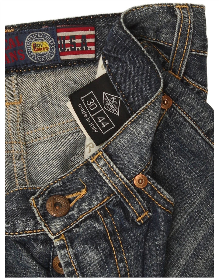 Damskie spodenki jeansowe Roy Rogers IT 44 Medium W30 Niebieskie bawełniane