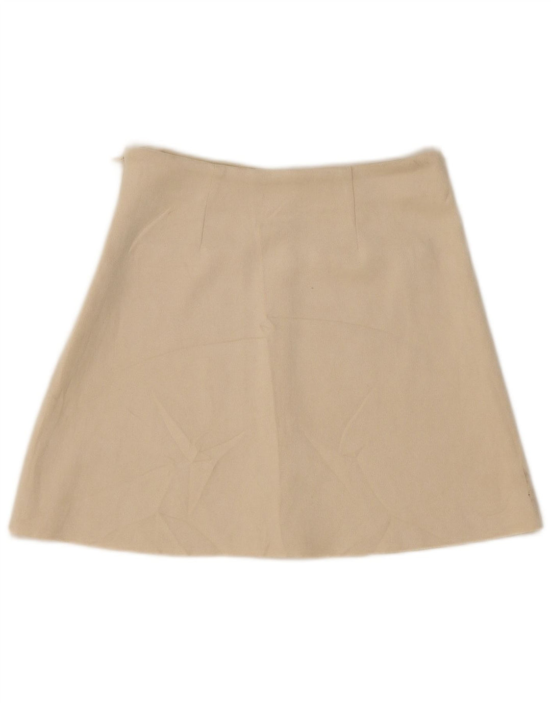 Zara Damska Zamszowa Spódnica Mini XS W24 Beżowa