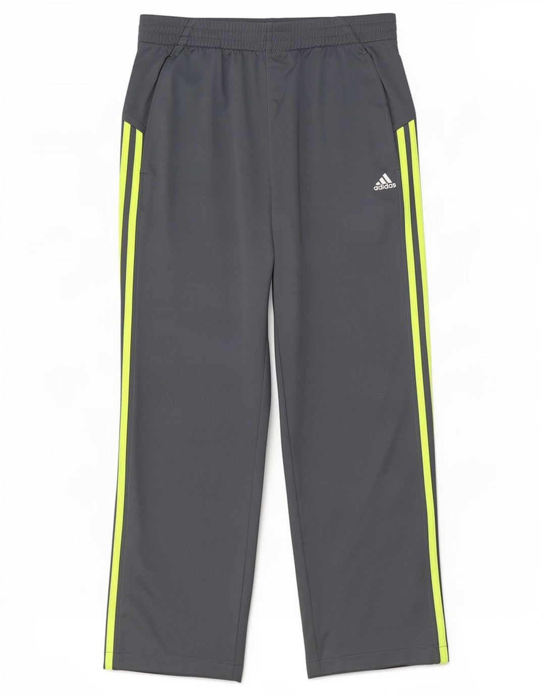 Damskie spodnie dresowe Adidas UK 14/16, duże, szare, poliestrowe