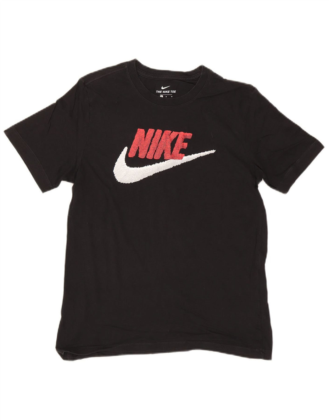Męski T-shirt z grafiką Nike, średni czarny, bawełniany