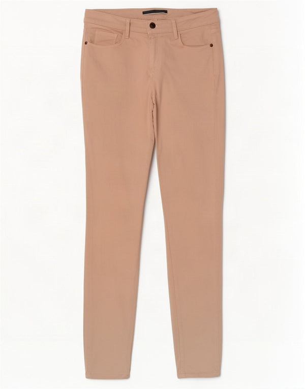 Spodnie damskie Massimo Dutti Skinny Casual EU 38 Small W28 L29 Różowa bawełna
