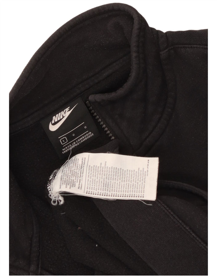 Męska bluza dresowa Nike, duża, czarna, bawełniana