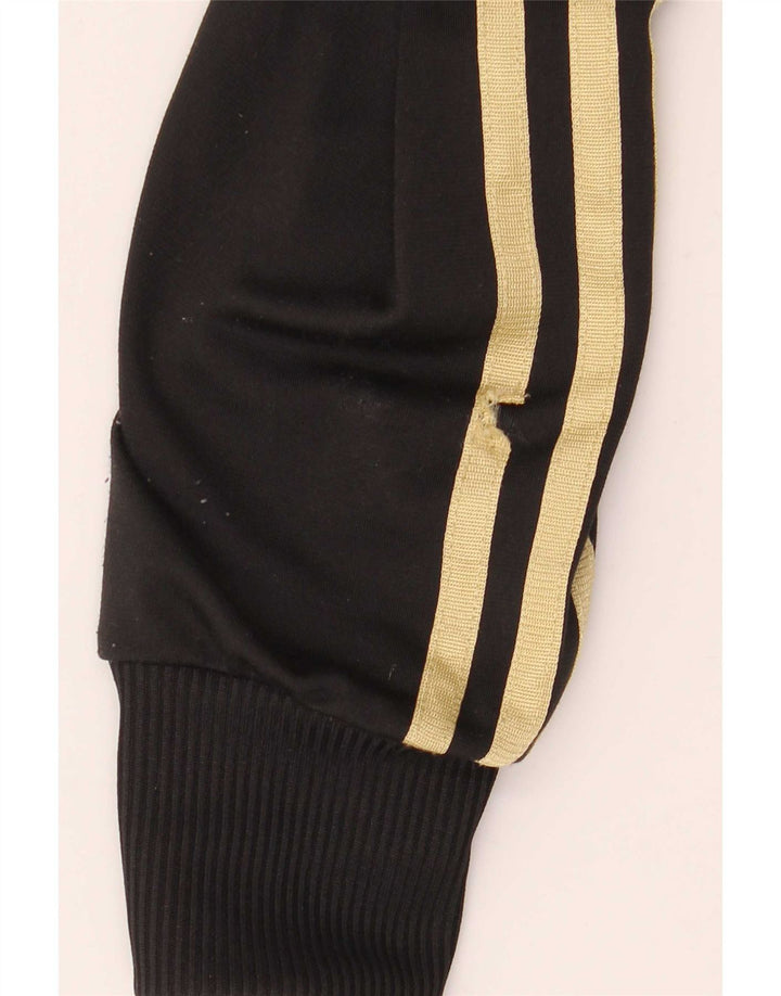 Damska bluza dresowa Adidas z grafiką, EU 40, średni czarny poliester