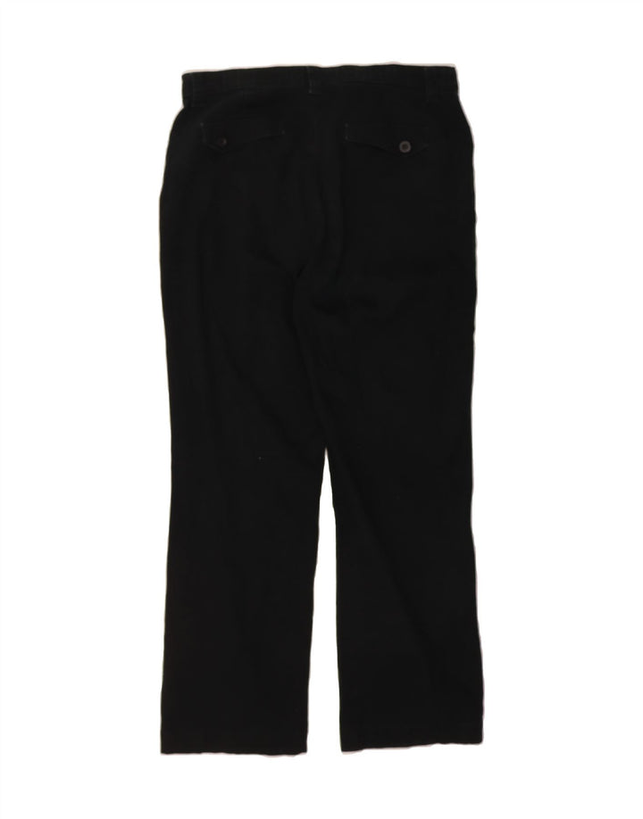 LEE Womens Bootcut Capri Trousers US 14 XL W36 L31 Black Vintage Lee and Second-Hand Lee from Messina Hembry 