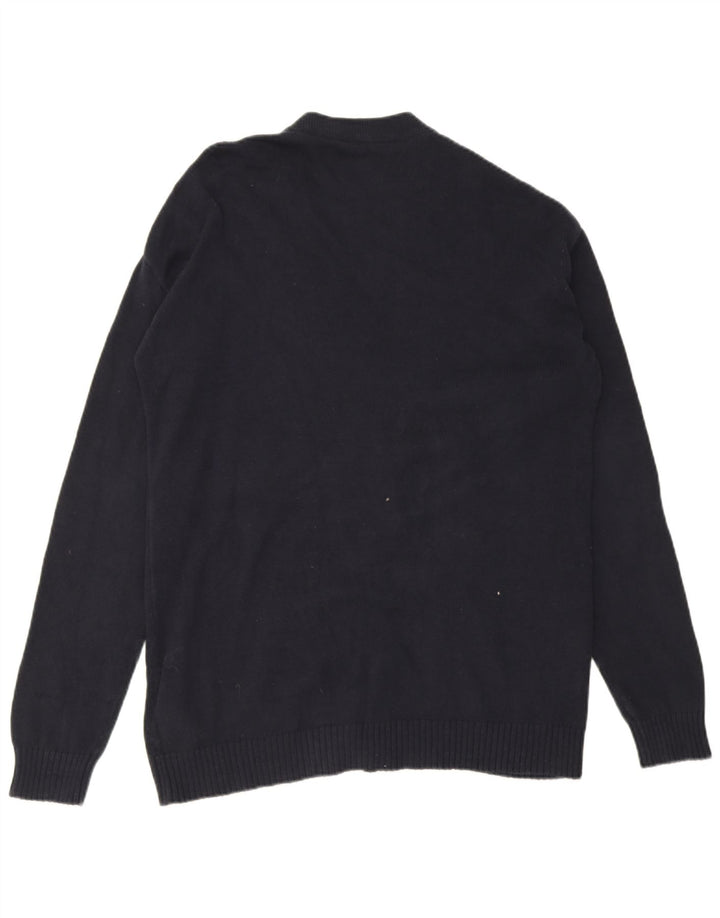 Sweter męski Jack & Jones, duży, granatowy, bawełniany