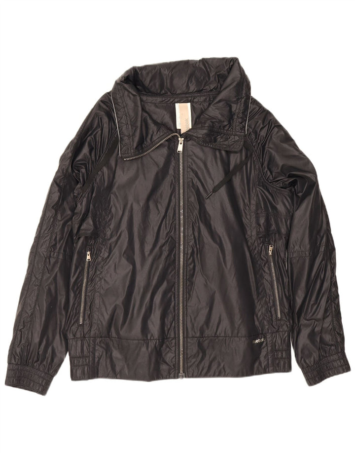 Męska kurtka bomber Reebok UK 42 XL, czarny nylon