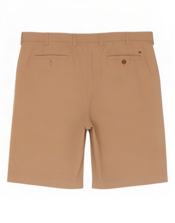 Męskie spodenki chino Tommy Hilfiger XL W40, brązowa bawełna