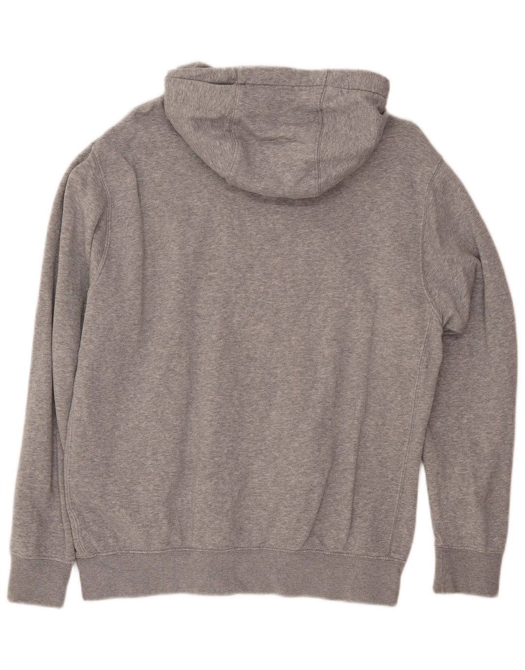 Męski sweter z kapturem Nike Graphic, średnioszary, bawełniany