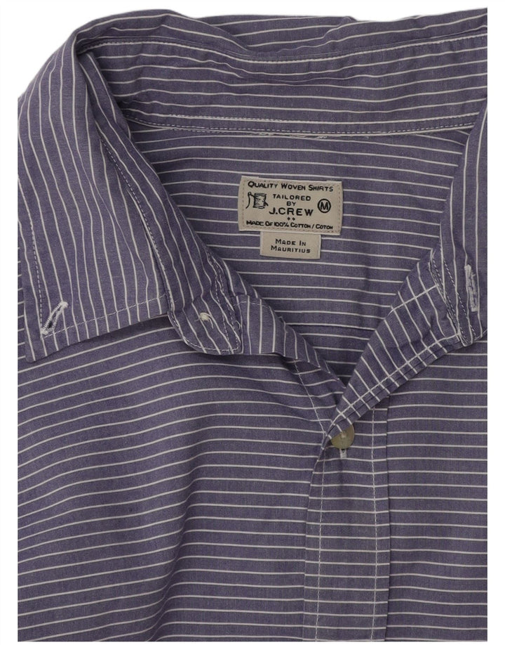 Koszula męska J. CREW, bawełniana, w ciemnofioletowe prążki