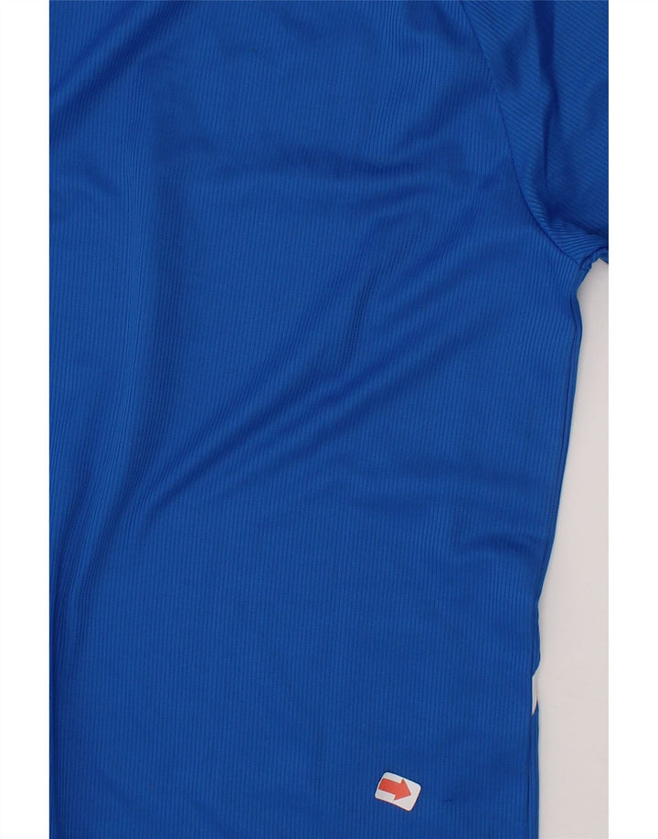 PUMA Boys Italia T-Shirt Top 11-12 Years Blue Polyester Vintage Puma and Second-Hand Puma from Messina Hembry 