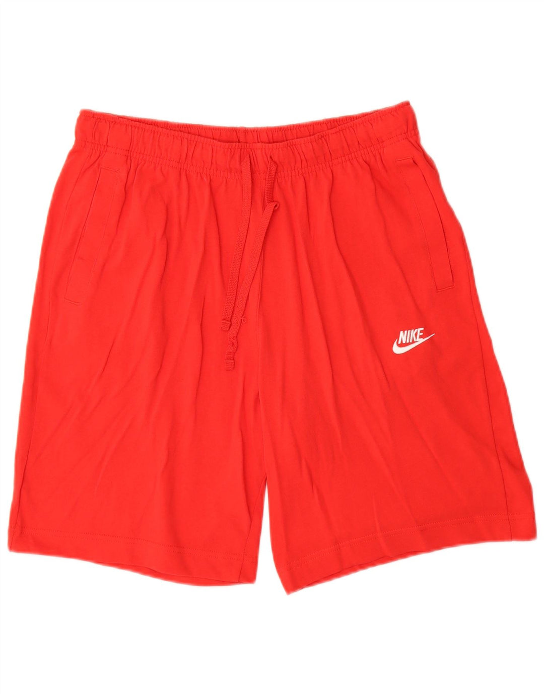 Męskie spodenki sportowe Nike, duże, czerwone, bawełniane